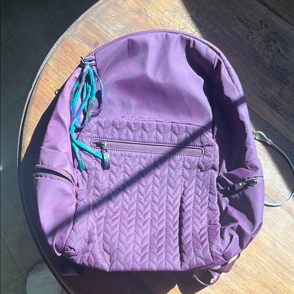 Purple Quilted Women's Bag